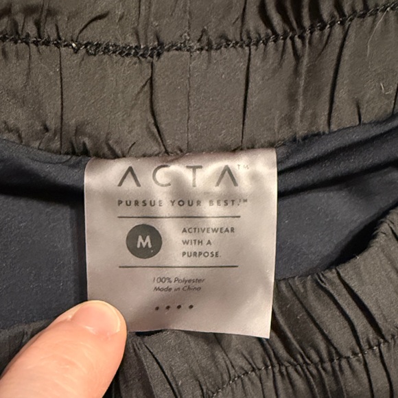 Women's Black Acta Shorts - Picture 2 of 6